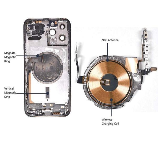 Apple İphone 13 Pro Max İle Uyumlu Nfc Kablosuz Şarj Bandı Flex İthal - Image 1