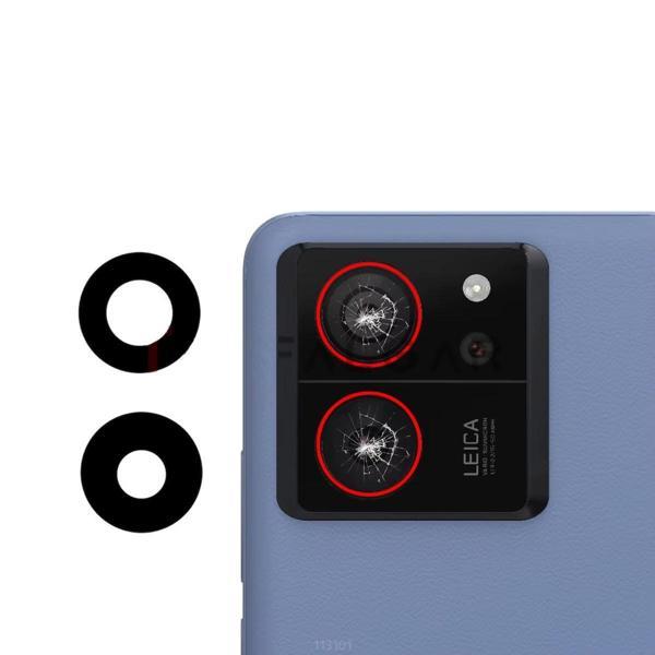 Xiaomi Mi 13T 13T Pro İle Uyumlu Kamera Camı İthal Tekli Set - Image 1