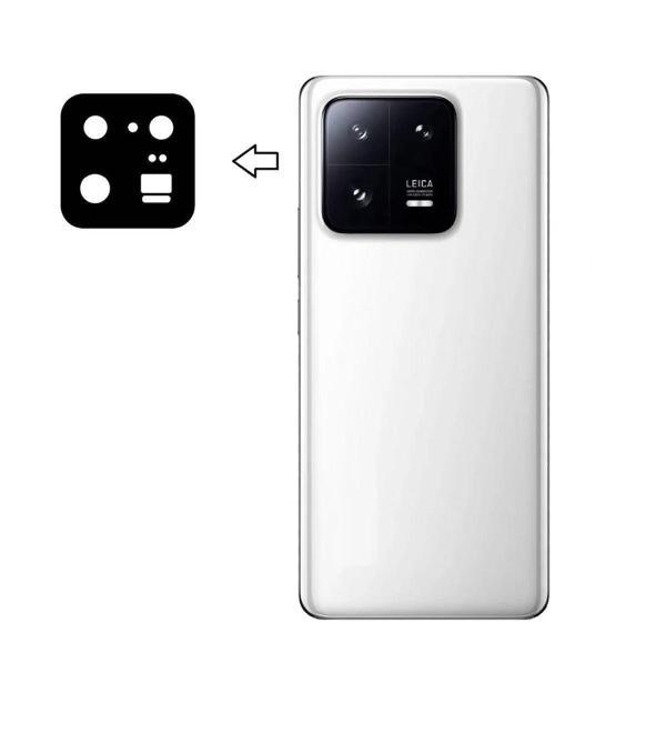 Xiaomi Mi 13 Pro İle Uyumlu Kamera Camı İthal Set 2210132G 2210132C - Image 1