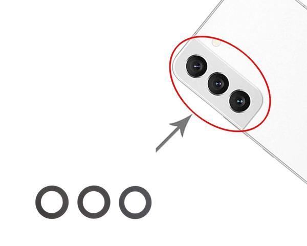 Samsung Galaxy S21 Plus 5g G996 İle Uyumlu Kamera Camı İthal Set - Image 1