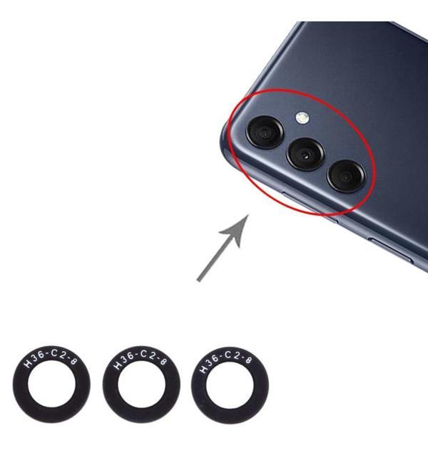 Samsung Galaxy M14 5G M146 İle Uyumlu Kamera Camı İthal Set - Image 1