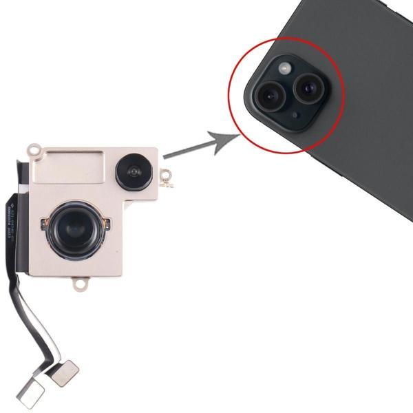 Apple İphone 15 Plus İle Uyumlu Arka Kamera Set İthal - Image 1