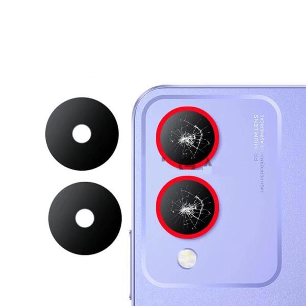 Vivo Y17s İle Uyumlu Kamera Camı İthal Set - Image 1
