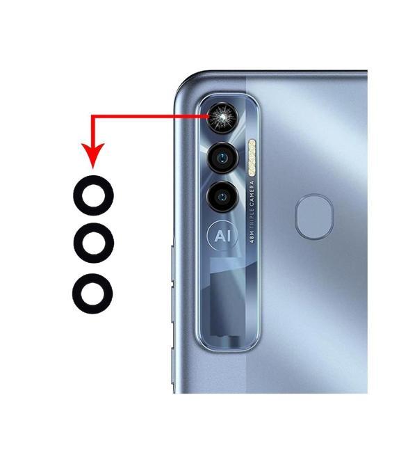 Tecno Spark 7 Pro İle Uyumlu Kamera Cam Set KF8 - Image 1