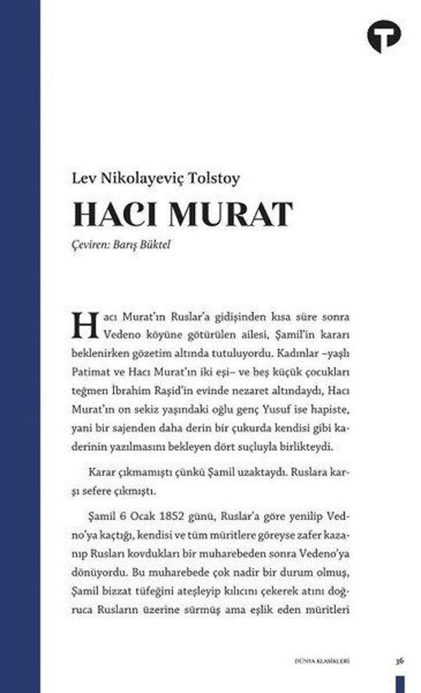 Hacı Murat - Turkuvaz Kitap - Image 1