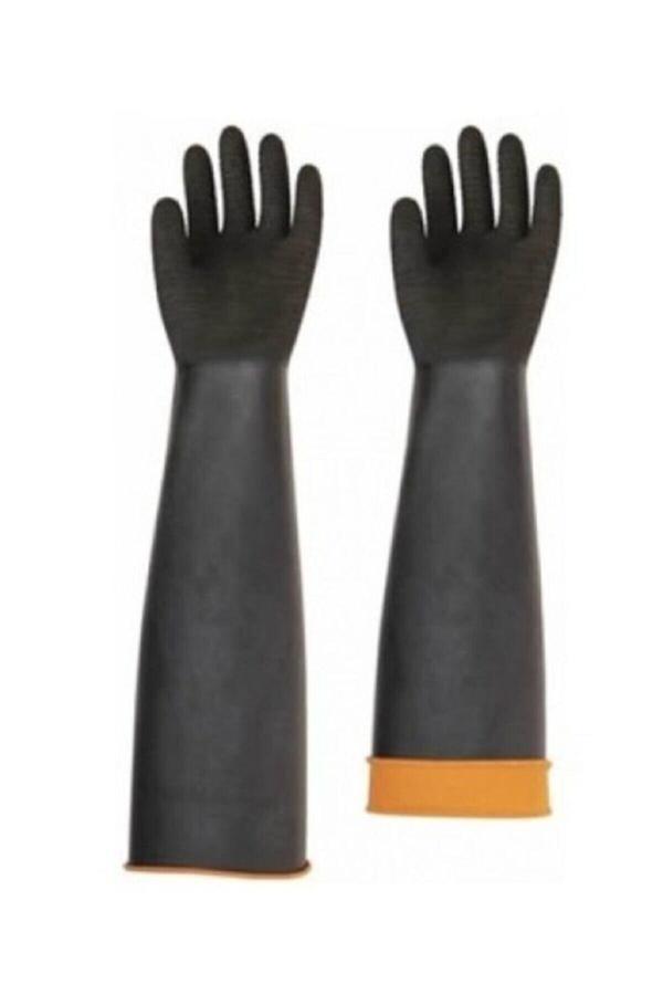 Vento Eçh Kauçuk Asit Eldiveni Tırtıklı 60 Cm - Image 1
