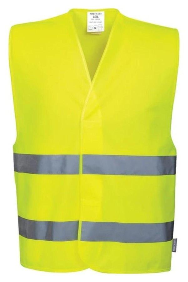 Aka Işçi Ikaz Fosforlu Reflektörlü Sarı Yelek Standart - Image 1