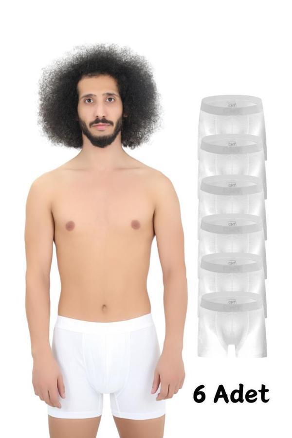 Erkek Boxer Likralı 6'lı Premium Paket - Image 1