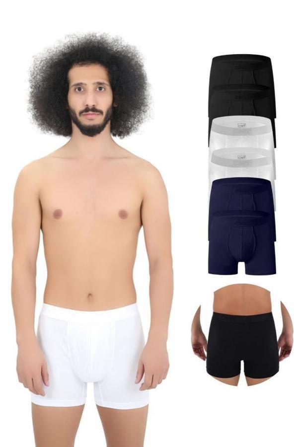 Erkek Boxer Likralı 6'lı Premium Paket - Image 1