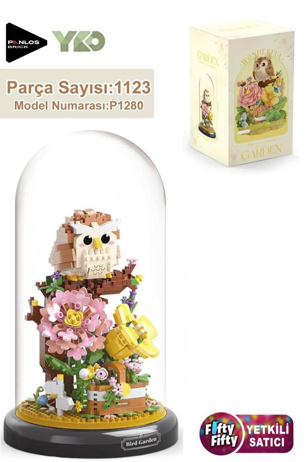 Panlos Yko Serisi Dekoratif ve Koleksiyonluk Baykuş Modeli 1123 Parça Yapım Seti -FFP1280 - Image 1