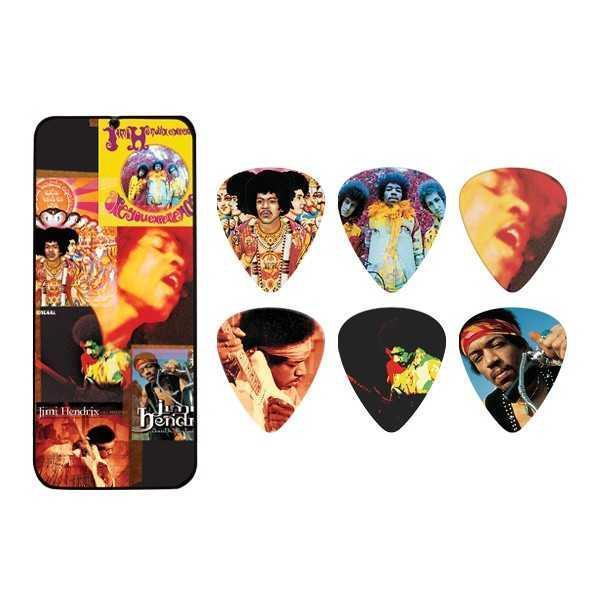 Jim Dunlop Jimi Hendrix Frontline 6lı Pena Seti (Heavy) - Image 1