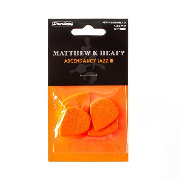 Jim Dunlop Matt Heafy Max Grip Att Heafy Ascendancy 6'lı Paket Jazz III Pena - Image 1