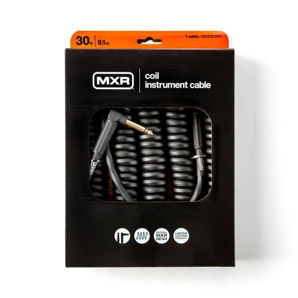 MXR DCICB30R Blk Ra Right/straight Coil Kablo (9 Metre) - Image 1