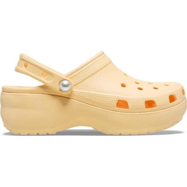 crocs 211231-78Z CLASSIC PLATFORM PEARL CLOG SPOR TERLİK SANDALET - Image 1