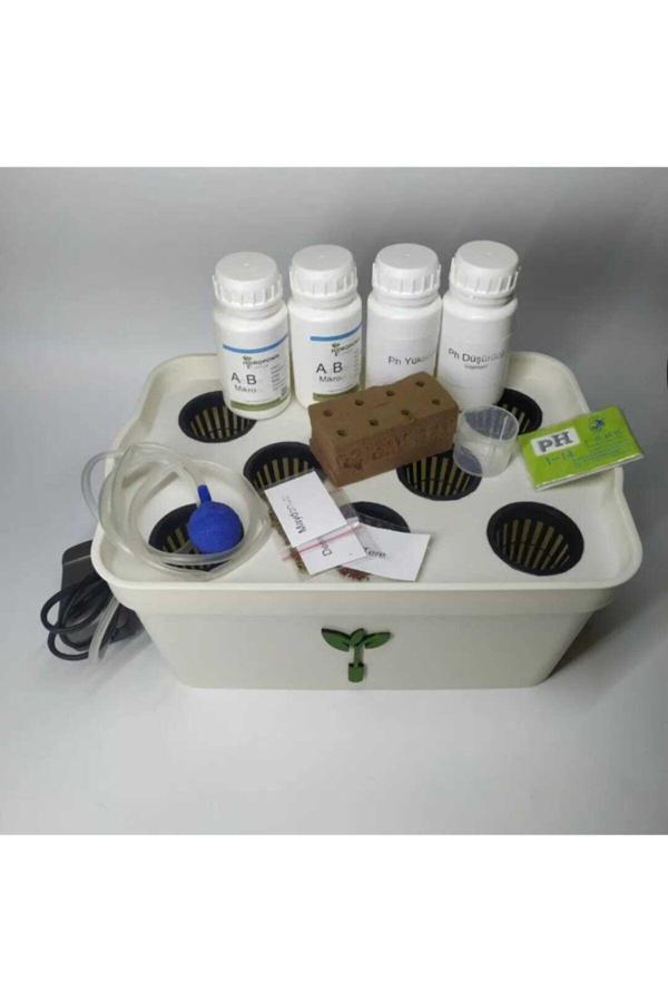 Hidroponik Türkiye Hidroponik Set Hidrobox L- Mini Topraksız Tarım Seti - Image 1