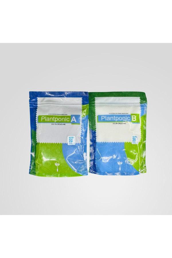 Hidroponik Türkiye Topraksız Tarım Besini Plantponic A Ve B Besini 250 Gram Kit - Image 1