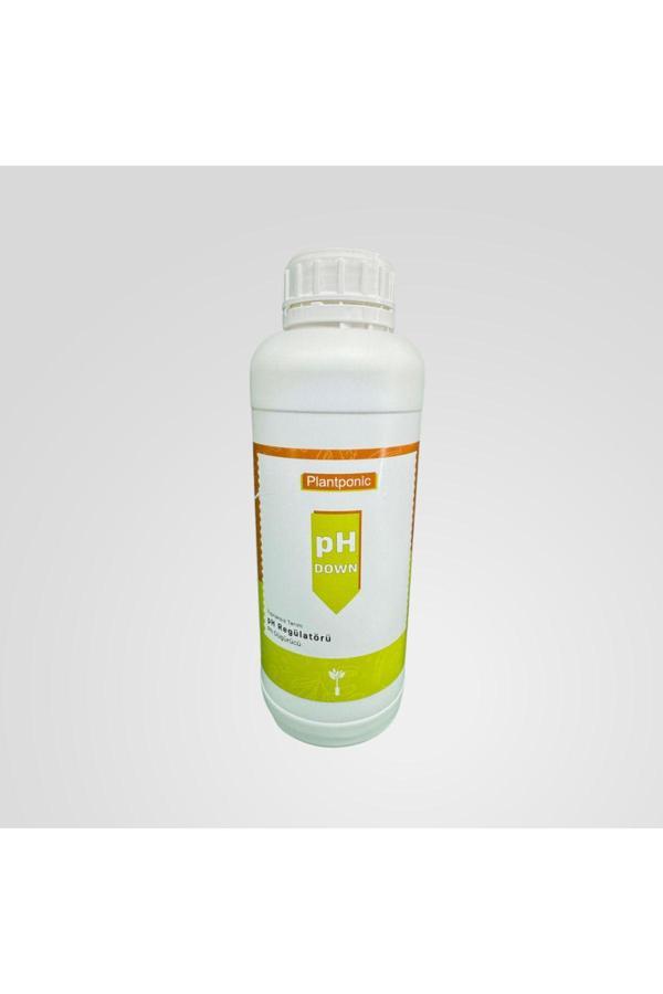 Hidroponik Türkiye Topraksız Tarım Ph Düşürücü 1 Litre Plantponic Ph Regülatörü Vejetatif Dönem - Image 1