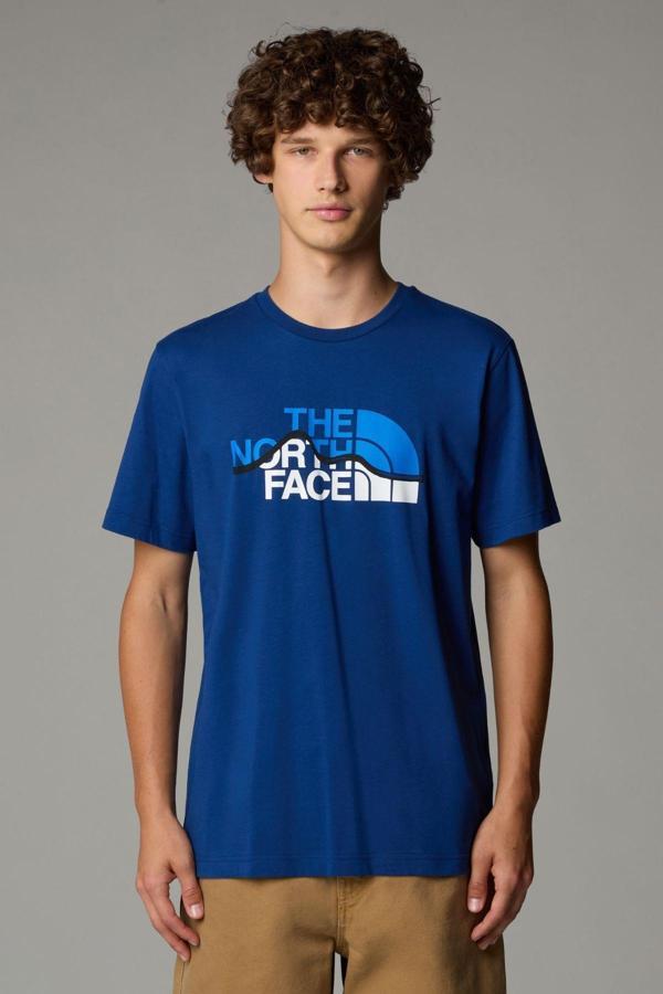 The North Face M SS Mountaın Lıne Tee Erkek T-Shirt - Image 1