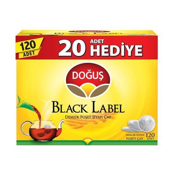 Doğuş Black Label Demlik Çay 120 Adet 4 Paket - Image 1