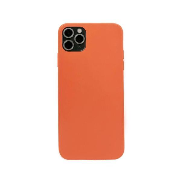 Apple iPhone 11 Pro Max Mint Silikon Kılıf - Turuncu - Image 1