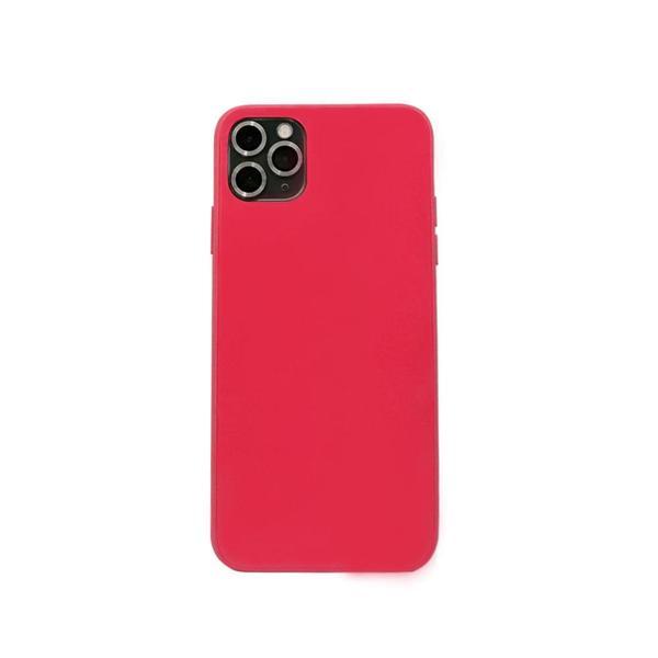 Apple iPhone 11 Pro Max Mint Silikon Kılıf - Pembe - Image 1