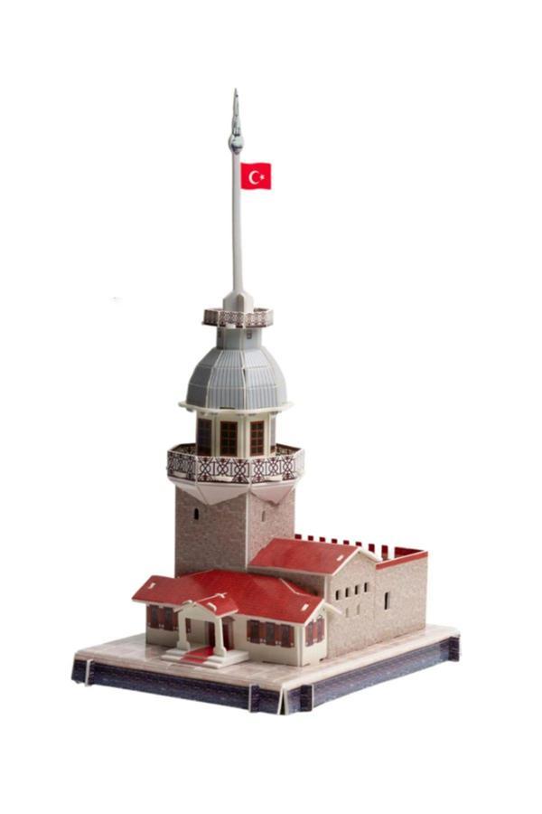Yeşilay Kız Kulesi 3D Yapboz 30 Parça - Image 1