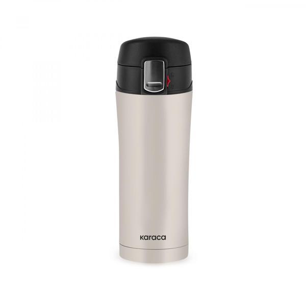 Karaca Pluton Çelik Sızdırmaz Termos Krem 450 ml - Image 1