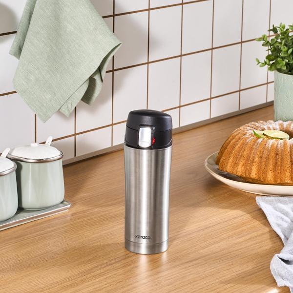 Karaca Pluton Çelik Sızdırmaz Termos Inox 350 ml - Image 1
