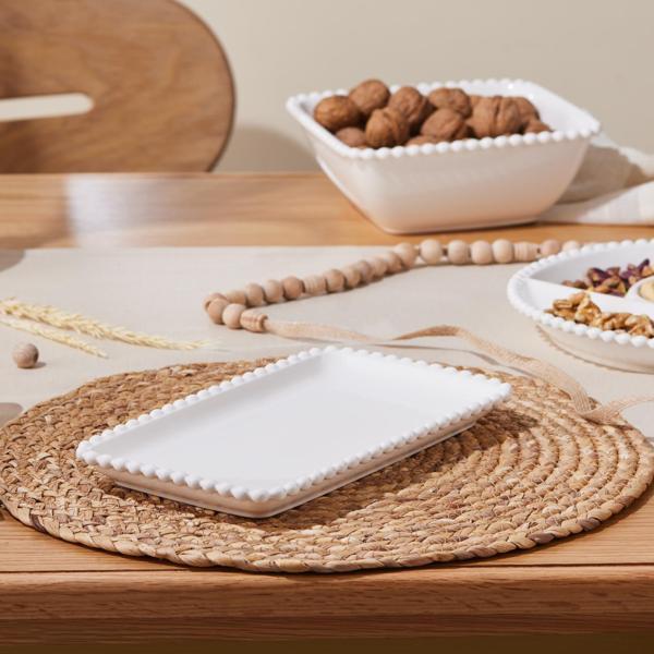 Karaca Carmen Perla Kayık Tabak 25 Cm - Image 1