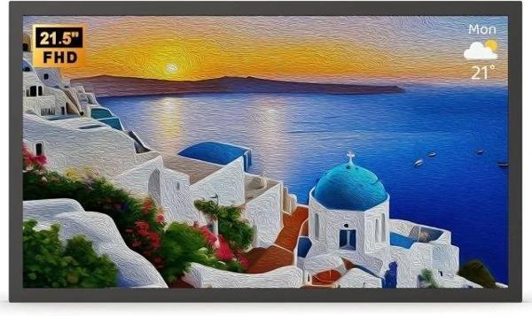 Fullja Büyük Siyah Dijital Resim Çerçevesi 21.5" 32 GB - Image 1