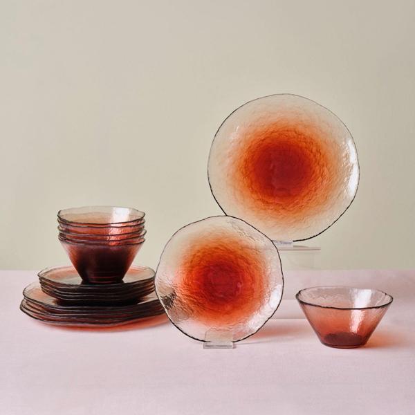 Karaca Dune Peach 18 Parça 6 Kişilik Yemek Takımı - Image 1