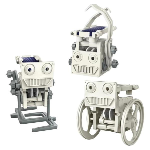 Çocuk 4M 3'ü 1 Arada Mini Solar Robot - Image 1