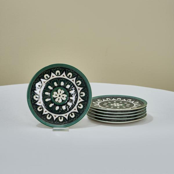 Karaca Lagada 6 Parça Porselen Pasta Seti - Image 1