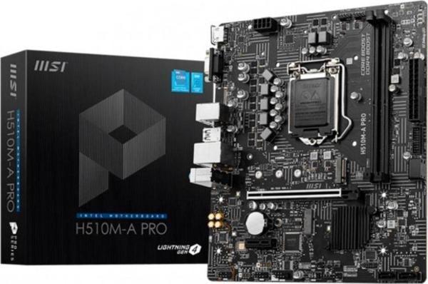 Pro H510M-B 2933Mhz Ddr4 Soket 1200 M.2 Hdmi Vga Matx 10.Nesil Intel Anakart - Image 1