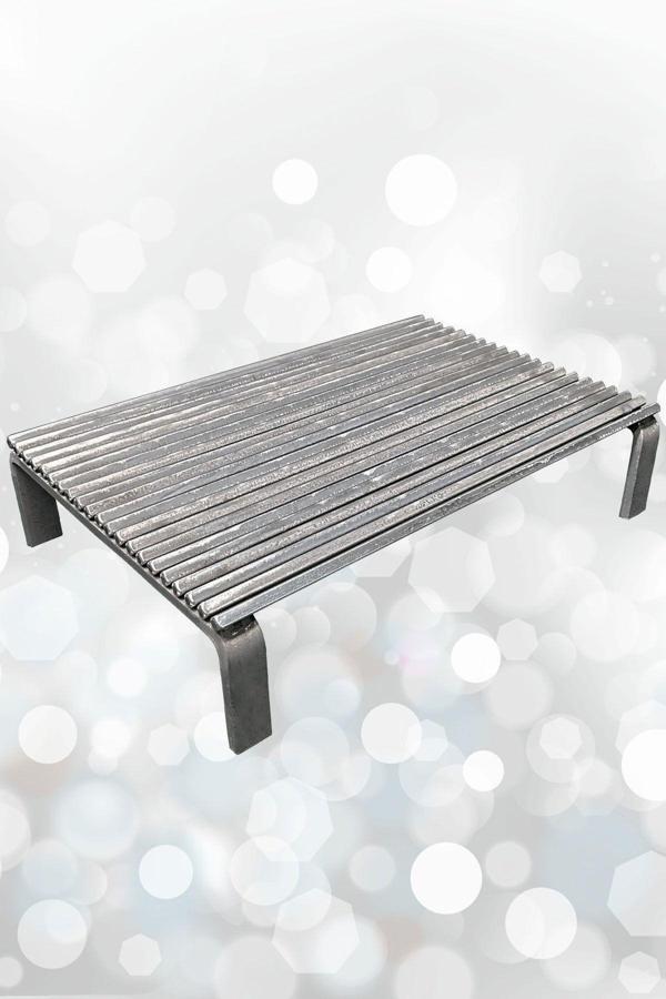 Aktepe Group Steak Izgara 48 Cm X 32 Cm Ayaklı Barbekü Izgarası Mangal Izgarası Şömine Et Izgarası - Image 1
