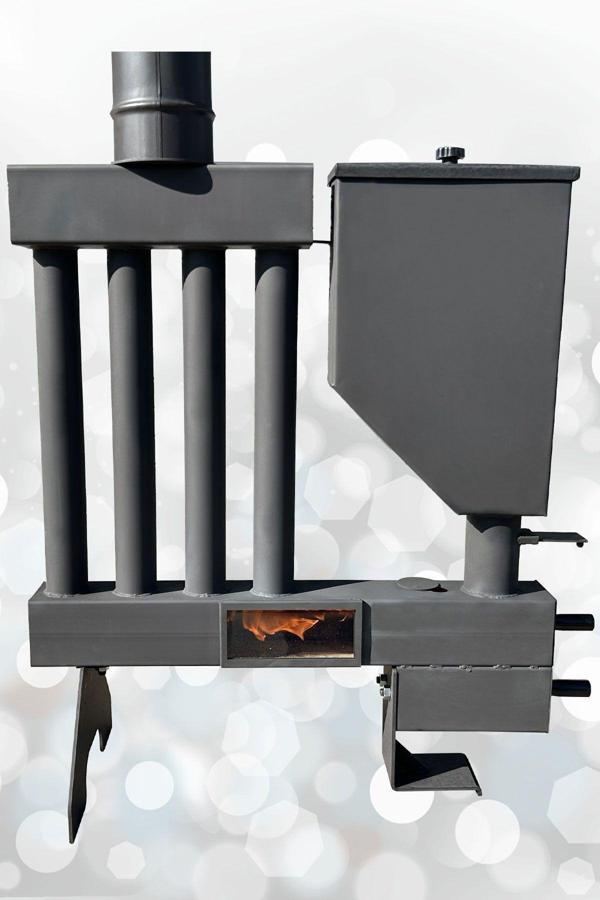 Aktepe Group Pelet Sobası Petekli Pelet Soba Camlı Şömine Soba Stove Füze Roket - Image 1