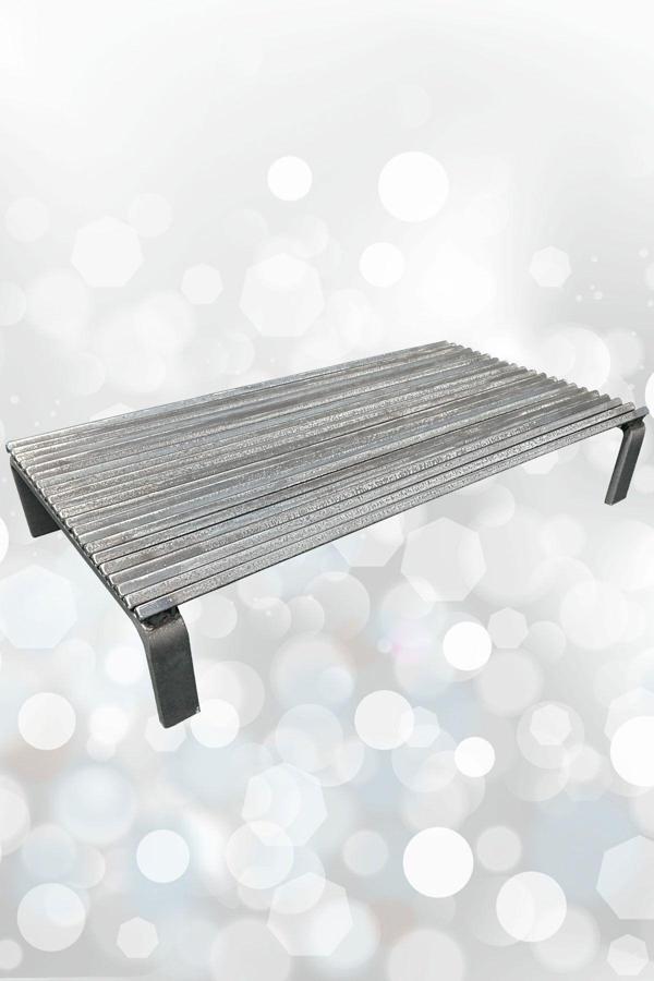Aktepe Group Steak Izgara 60 Cm X 32 Cm Ayaklı Barbekü Izgarası Mangal Izgarası Şömine Et Izgarası - Image 1