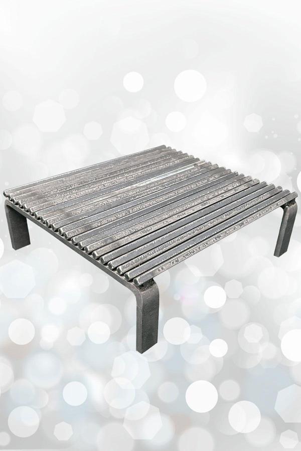 Aktepe Group Steak Izgara 36 Cm X 32 Cm Ayaklı Barbekü Izgarası Mangal Izgarası Şömine Et Izgarası - Image 1