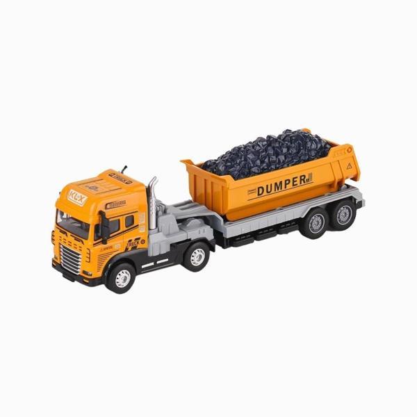 Çocuk KLX800-246 Işıklı Müzikli Dorseli Tır 1:24 -Vardem Oyuncak - Image 1