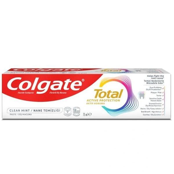 Colgate Total Gelişmiş Nane Temizliği Diş Macunu 75 ml - Image 1