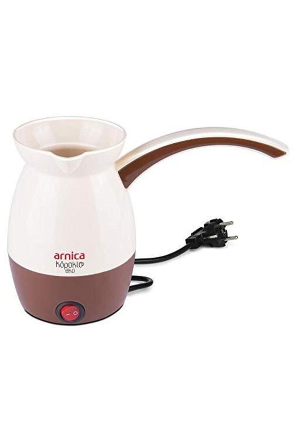 Arnica Köpüklü Eko Türk Kahve Makinası Krem - Ih32 - Image 1