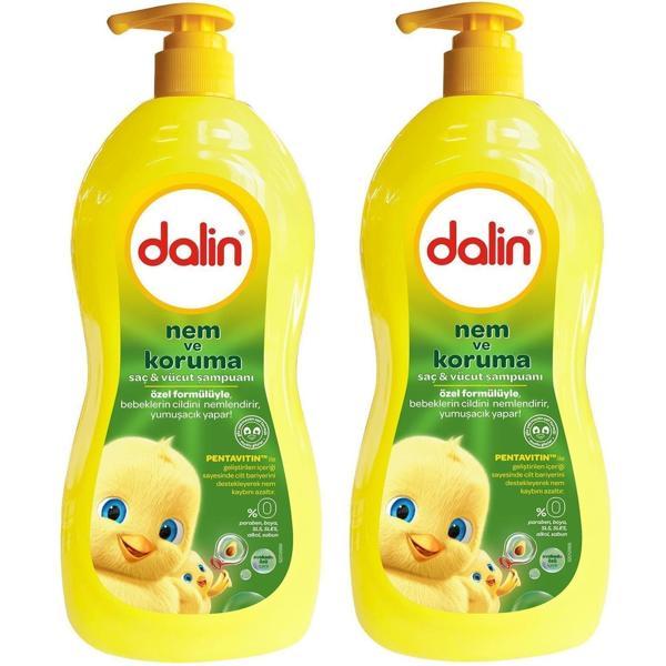 Dalin Nem Ve Koruma Saç Vücut Şampuanı 700 ml 2 ADET - Image 1