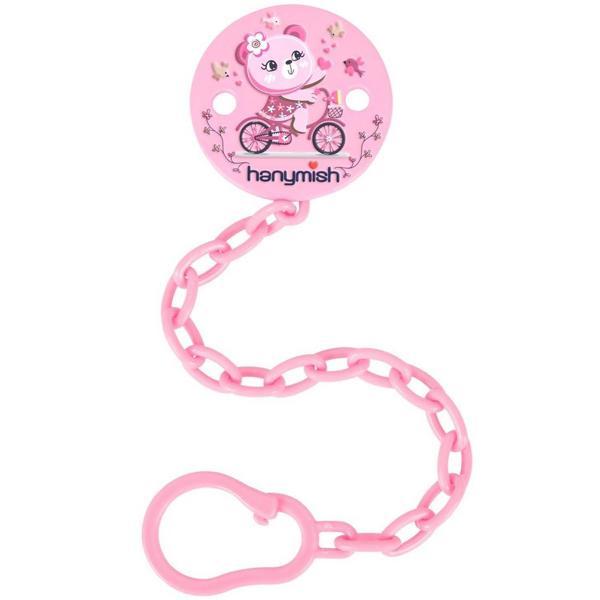 Hanymish 720 Zincirli Emzik Askısı Pembe - Image 1
