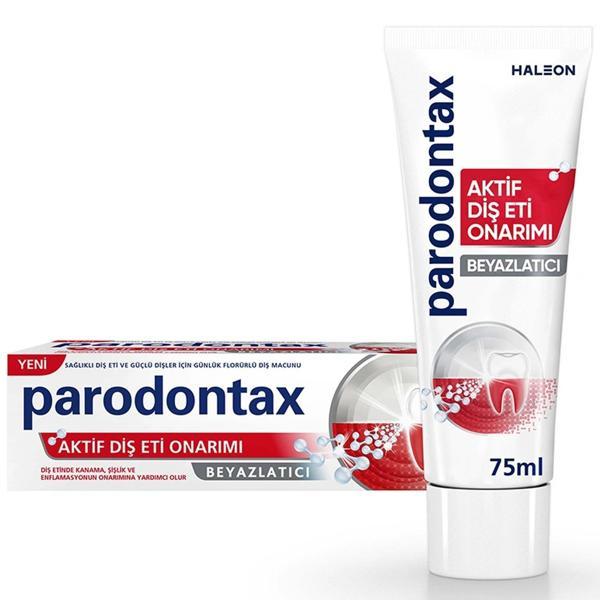 Parodontax Aktif Diş Eti Onarımı Beyazlatıcı Diş Macunu 75 ml - Image 1