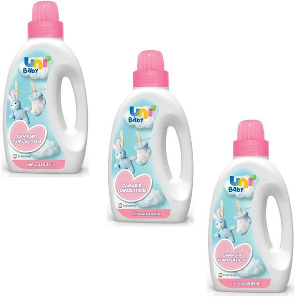 Uni Baby Hipoalerjenik Çamaşır Yumuşatıcısı 1500 ml 3 ADET - Image 1
