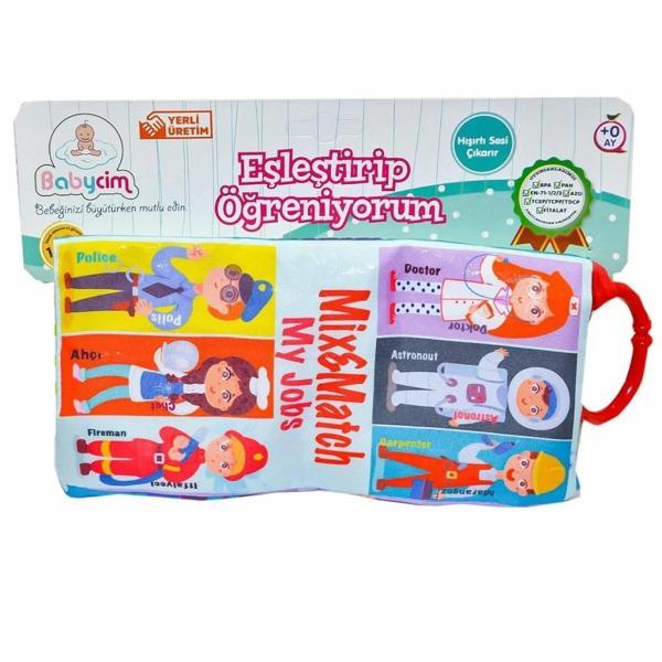 Çocuk URT003-20 Eşleştirip Öğreniyorum Meslekler - Birlik Toys - Image 1