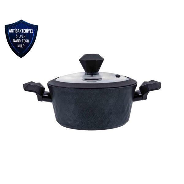Karaca Biodiamond Antibakteriyel Kulp Tencere 16 Cm - Image 1