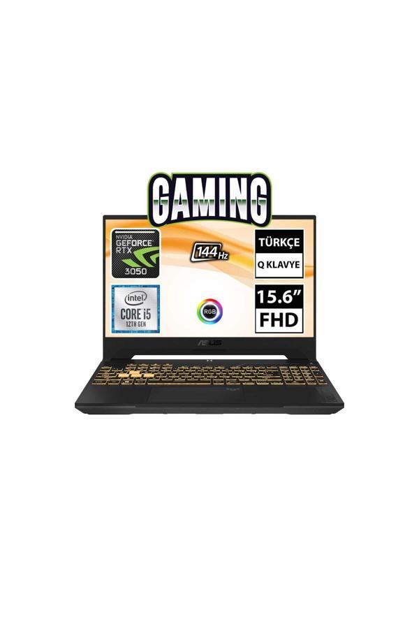 Asus TUF Gaming F15 FX507ZC4-HN205 i5-12500H 8GB 512SSD RTX3050 15.6" FullHD FreeDOS Taşınabilir Bil - Image 1