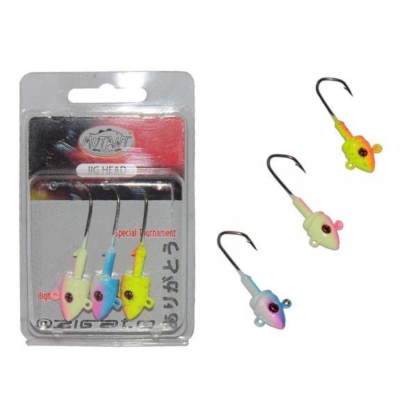 Mutant 6412 Rigato Body Mix Color Jig Head 14gr - Image 1