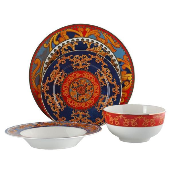 Lucky Art Clarıssa Bone 24 Parça Yemek Takımı - Image 1
